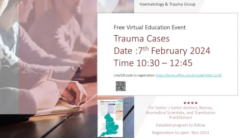 Poster for event to take place on 7th February 2024 at 10:30 - 12:45